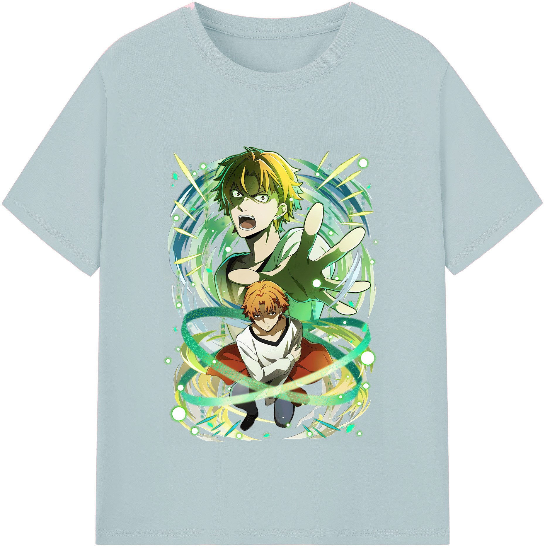 （画像用） 文豪ストレイドッグス Bungo Stray Dogs 綿100％半袖Tシャツ（フロントプリント）